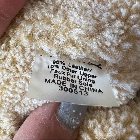 TOMS Nepal Suede Fur Lined Boots Sz 10 - Picture 6 of 10